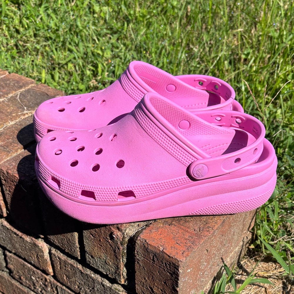 CROCS Kids Vibrant Pink Sandals